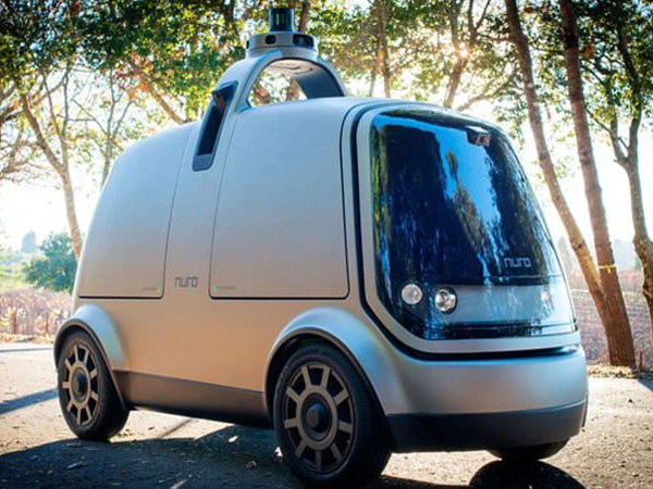 Экс-инженеры Google создали беспилотный фургон для доставки товаров