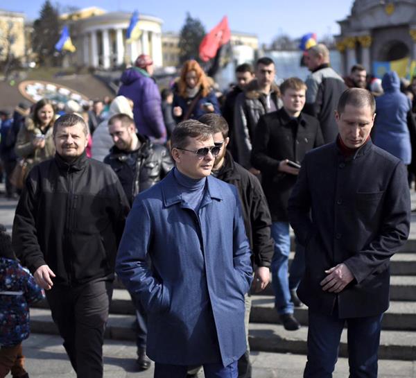 В поддержку Савченко на Майдан Незалежности вышли митингующие (фото)