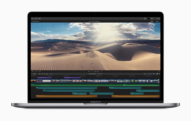 Apple представила восьмиядерный MacBook Pro
