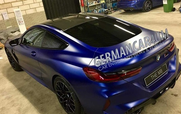 BMW M8 Competition показали на живых фото