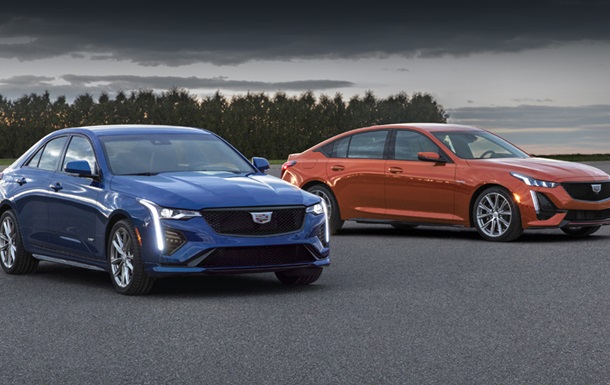 Cadillac представил мощные седаны CT4-V и CT5-V