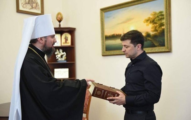Епифаний поделился впечатлением от встречи с Зеленским