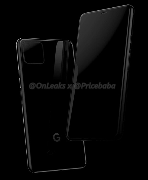 Флагман Pixel 4 показали на первых рендерах