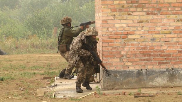 Как военные тренировались с инструкторами НАТО: фото и видео