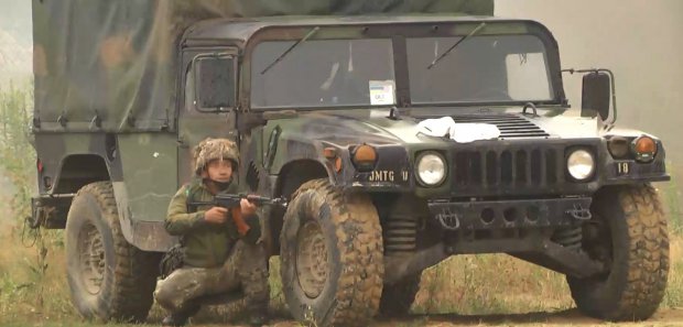 Как военные тренировались с инструкторами НАТО: фото и видео