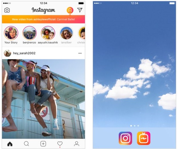 Конкурент YouTube. Новое приложение Instagram IGTVСюжет