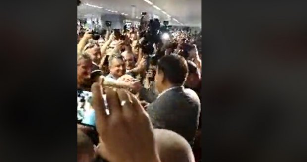 Міхеїл Саакашвілі повернувся в Україну: фото і відео