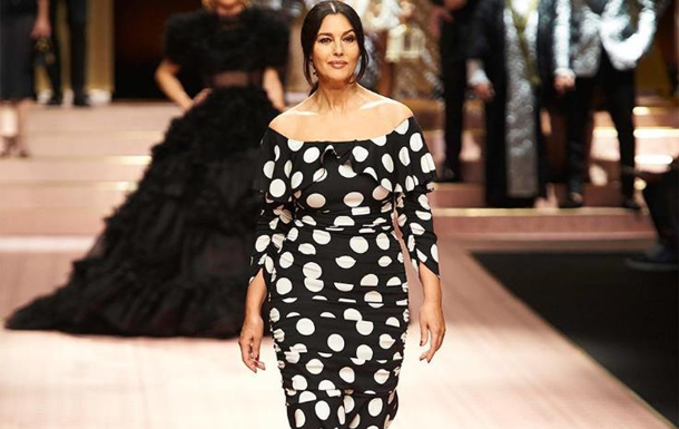 Моника Белуччи открыла показ Dolce&Gabbana