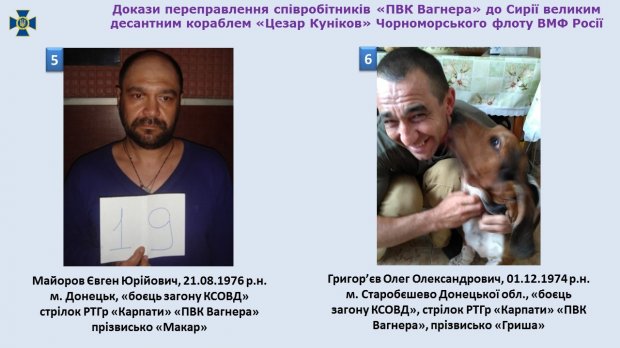 Наемники Вагнера в составе группы Карпаты: СБУ установила еще 8 человек