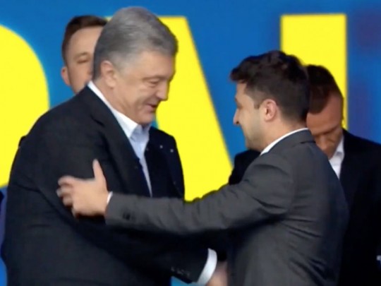 Порошенко хочет, чтобы Зеленского инаугурировали как можно быстрее