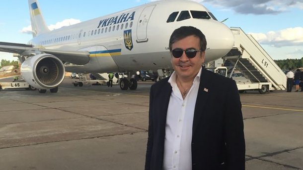 Повернення Саакашвілі в Україну: онлайн-трансляція