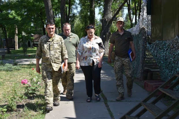 Район Операции объединенных сил посетила официальная делегация Литвы