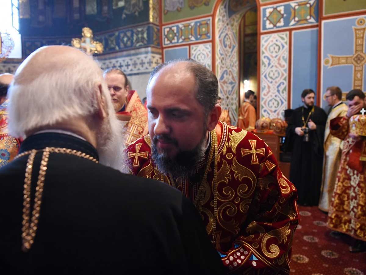 Сам пришел: Филарет впервые посетил службу Епифания