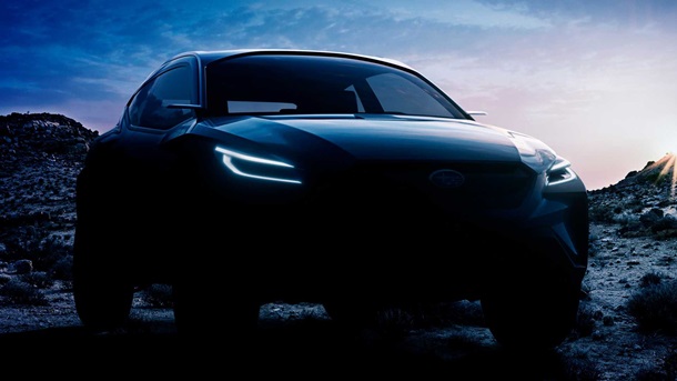 Subaru показала тизер концепткара Viziv Adrenaline