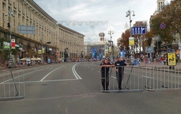 В центре Киева ограничат движение из-за празднования Дня победы