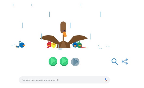 В честь Дня матери Google создал забавный дудл (фото, видео)