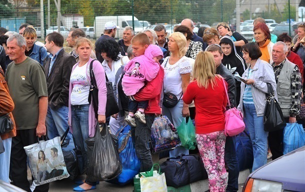 В России подсчитали траты на украинских беженцев