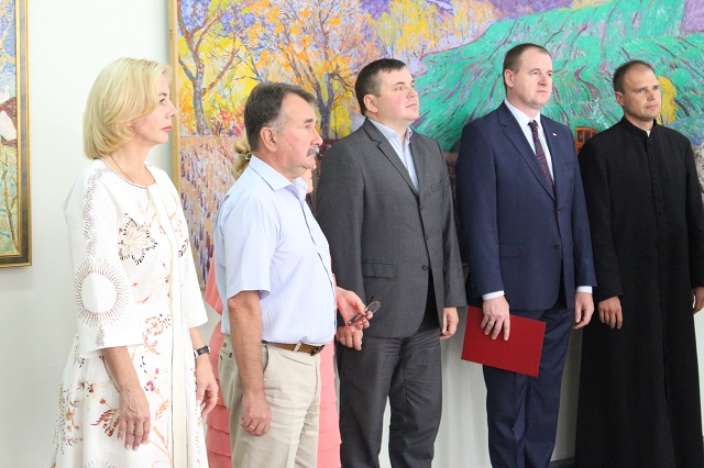 Володимир Миколаєнко відвідав відкриття виставки Боротьба і Муки. Польські громадяни під час II Світової війни