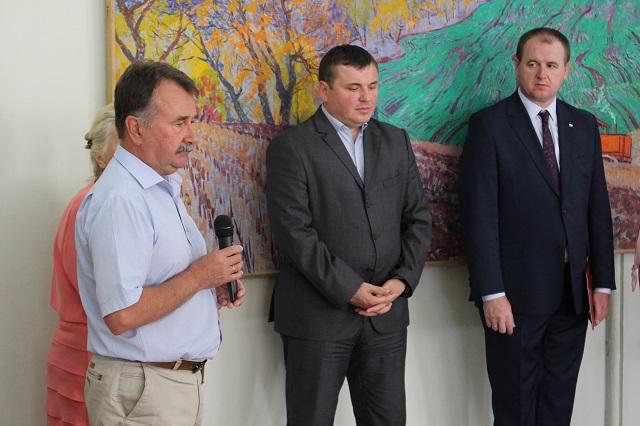 Володимир Миколаєнко відвідав відкриття виставки Боротьба і Муки. Польські громадяни під час II Світової війни
