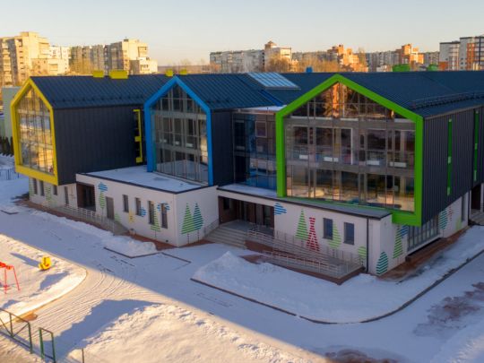У&nbsp;Сумах завершилося &laquo;Велике будівництво&raquo; дитсадка незвичайного дизайну з&nbsp;басейном