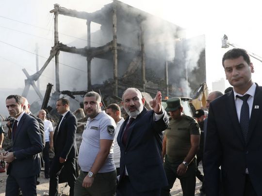 Число жертв катастрофічного вибуху в&nbsp;Єревані збільшилося втричі