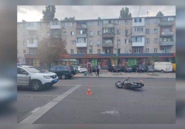 За сутки в Одессе произошло два ДТП: пострадали пешеход и мотоциклист 