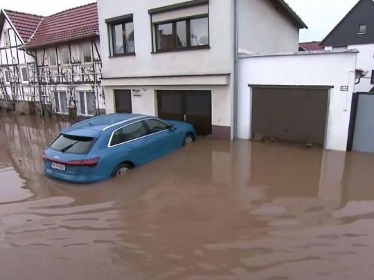 Повінь на&nbsp;Різдво: у&nbsp;Німеччині проводиться масова евакуація із&nbsp;затоплених районів