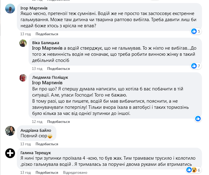 &laquo;Просто познущалися&raquo;: у&nbsp;Львові поліція склала протокол на&nbsp;пенсіонерку, яка зламала щелепу після падіння у&nbsp;тролейбусі