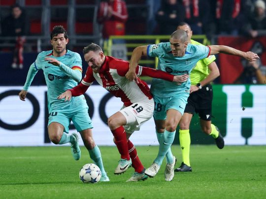 Сенсаційна поразка &laquo;Барселони&raquo; та&nbsp;щасливий квиток &laquo;ПСЖ&raquo;: стали відомі всі учасники плей-оф Ліги чемпіонів (відео)