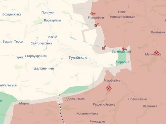 Колони техніки рф&nbsp;рухаються до&nbsp;Запоріжжя: Гуляйполе під загрозою оточення