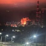 НПЗ у Волгограді та Костромська ГРЕС горять у росії після нічної атаки дронів (фото, відео)