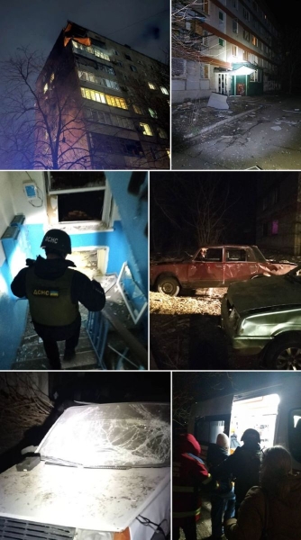Десятки житлових будинків пошкоджено у&nbsp;Кривому Розі після нічної атаки дронів