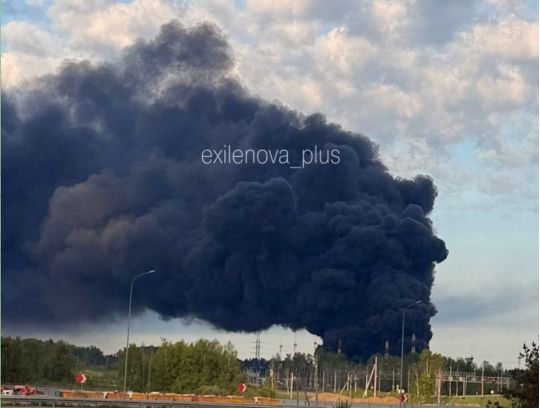 У&nbsp;Москві пожежі: місто під масованою атакою дронів (фото, відео)